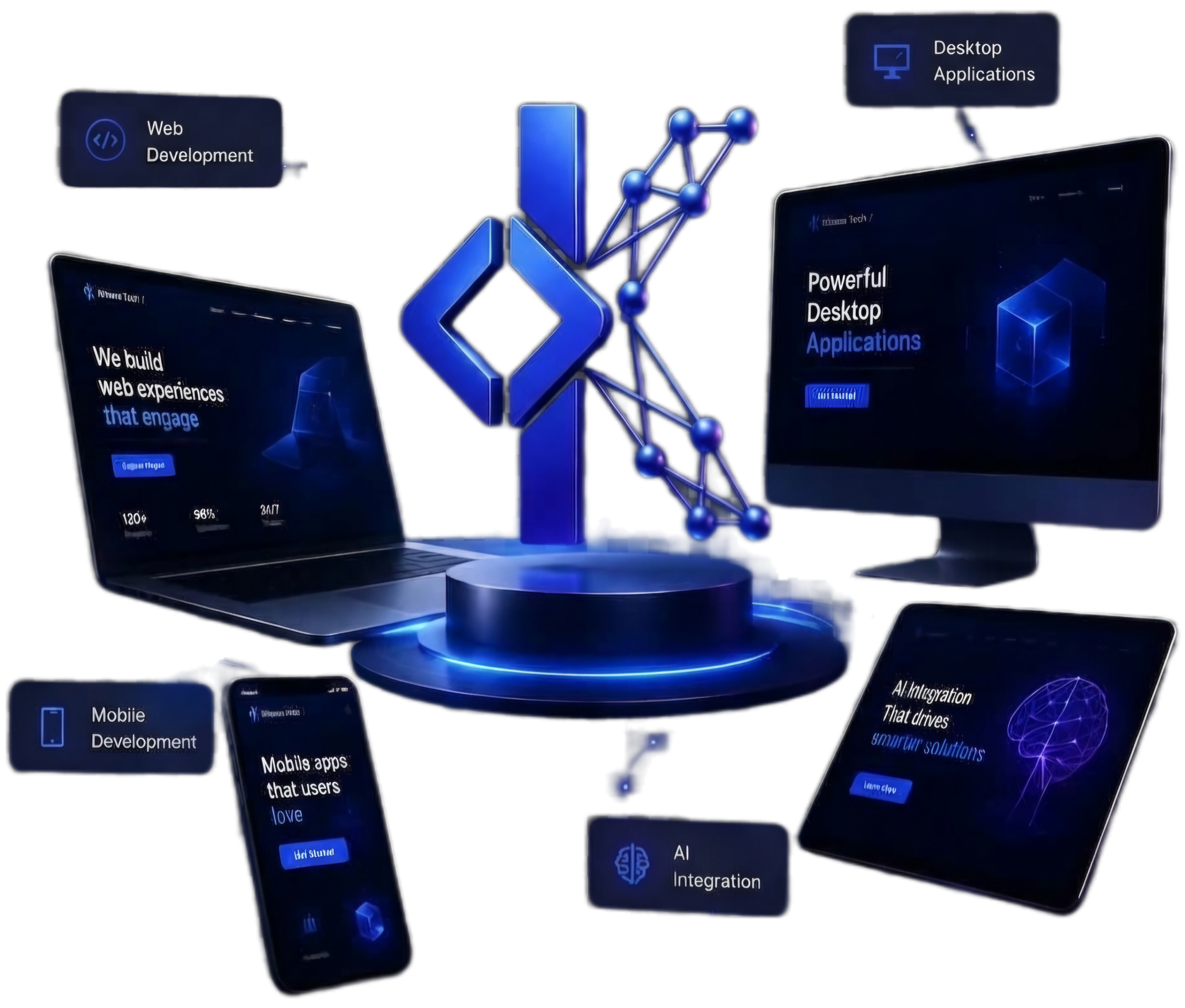 Khawa Tech — Web, Mobile, Desktop and AI solutions